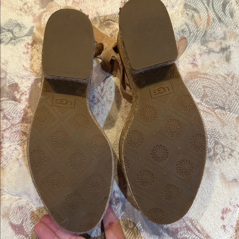 UGG Tan Suede Women's Sandals